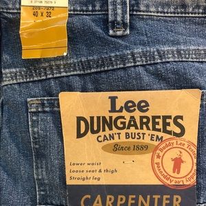 New men’s jeans carpenter dungarees size 40x 32